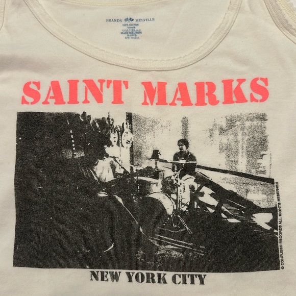 Brandy Melville graphic tank top - Picture 4 of 4